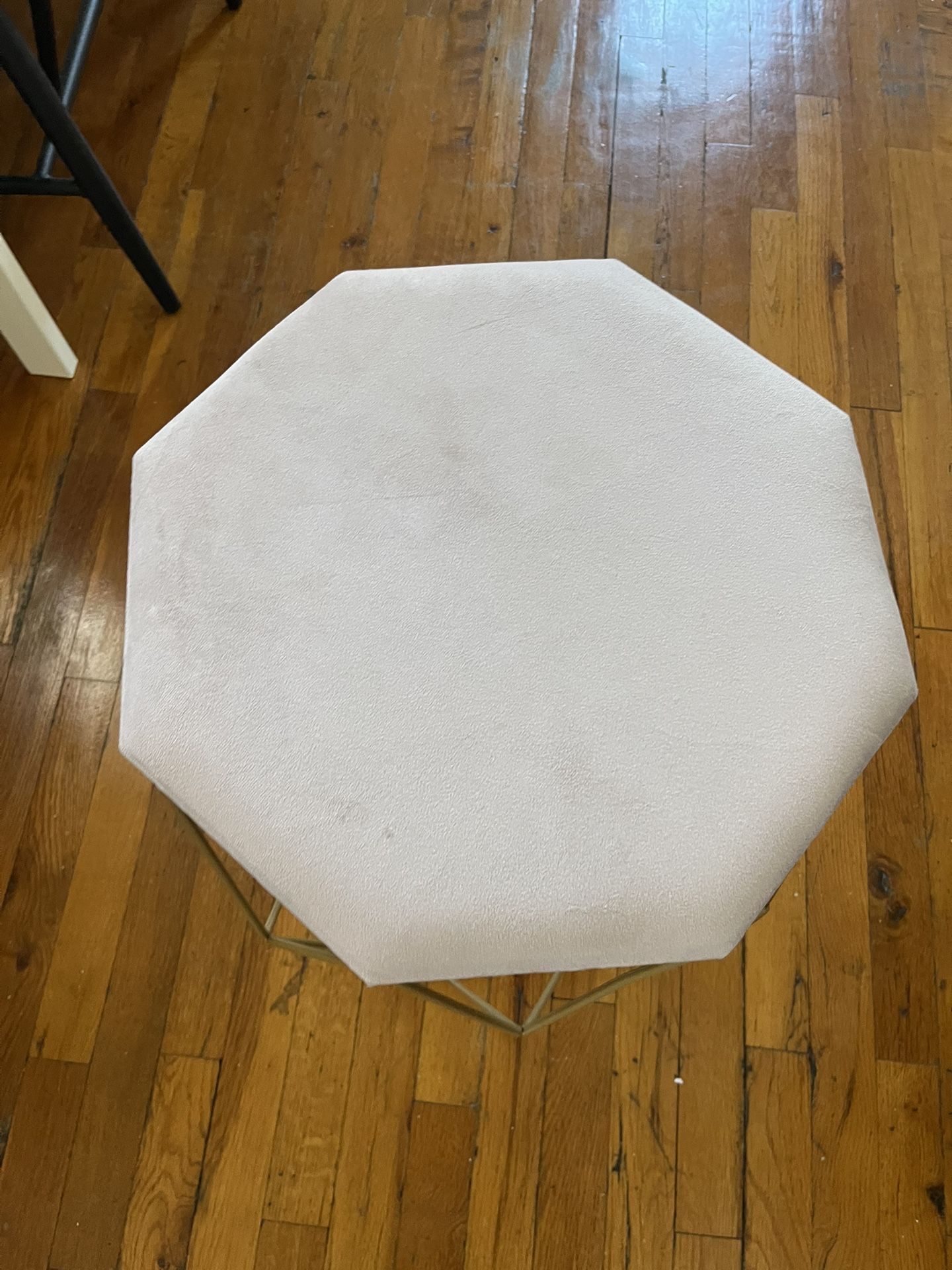 Light Pink Vanity Chair Or Cushion Table