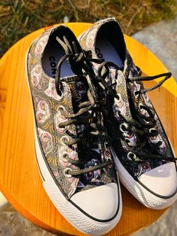 NEW Converse Chuck Taylor All Star Lo Sugar Skulls CATS Day of the Dead Low RARE