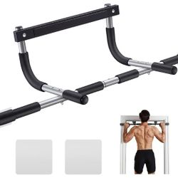 Pull Up Bar - Ally Peaks - Thickened Steel - Heavy Duty 440 Lbs Capacity