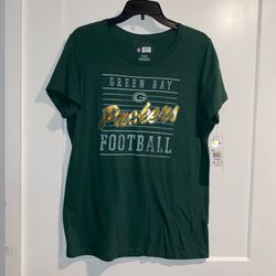 New with tags Green Bay Packers NFL Women's Short Sleeve Green size X-Large
