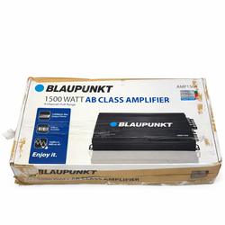 Blaupunkt AMP1(contact info removed)W 4-Channel AB Class Car Amplifier Full Range Open Box
