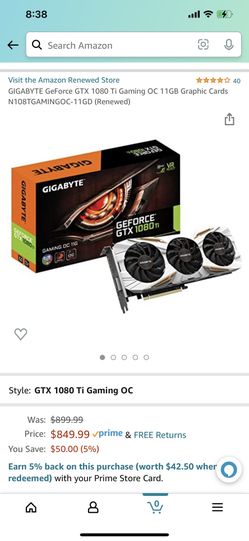 1080 Ti GTX Oc