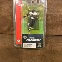 NEW Deuce McAllister New Orleans Saints McFarlane NFL Series 6 Figure