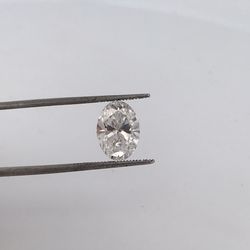 3ct oval lab grown diamond 