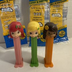 Pez Strawberry Shortcake Group