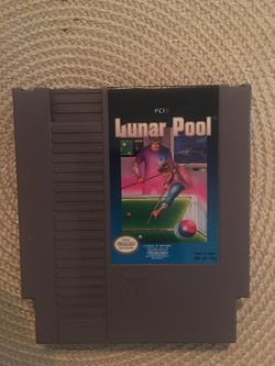 Nintendo nes lunar pool