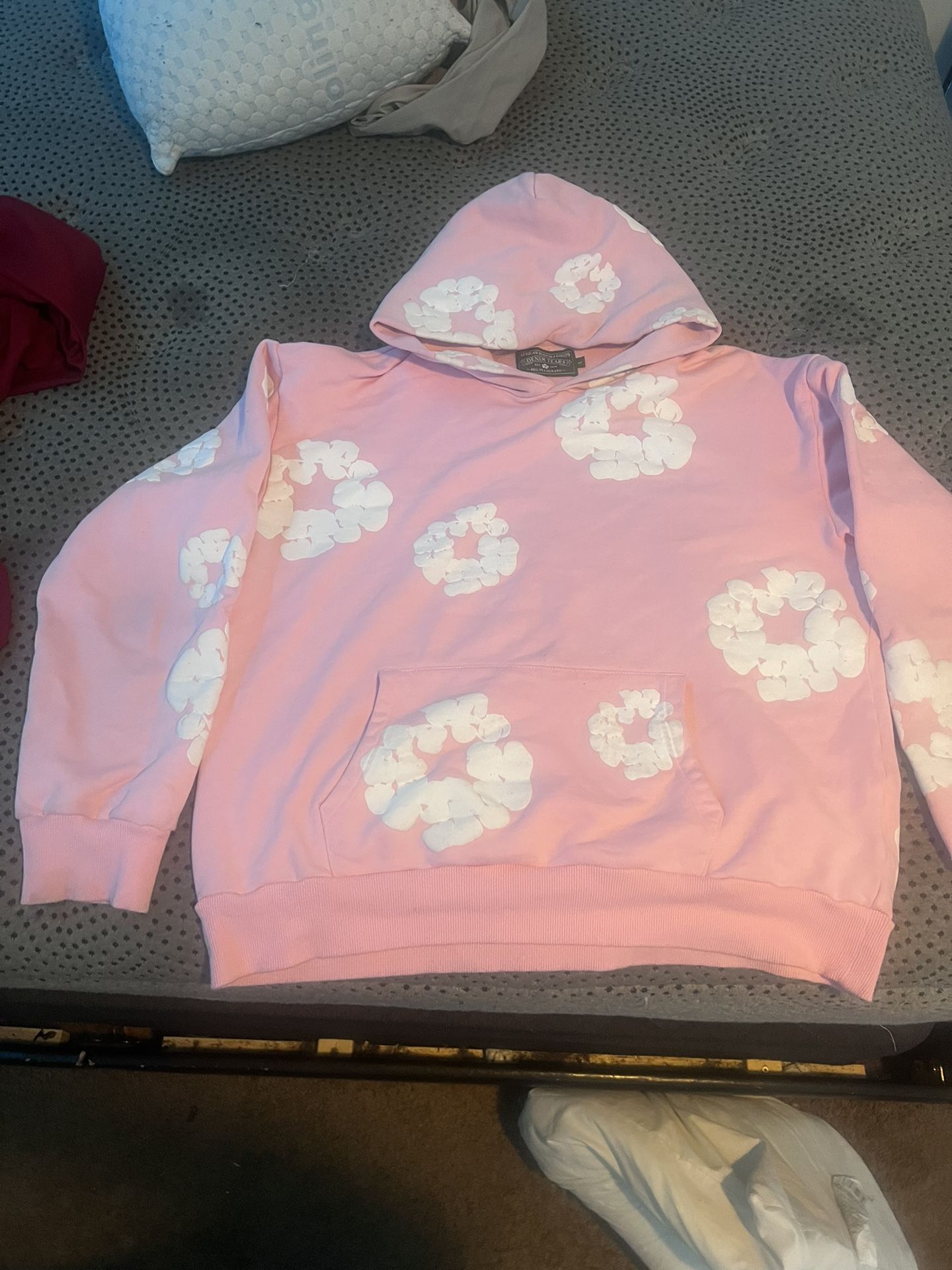 Pink Denim Tears Hoodie