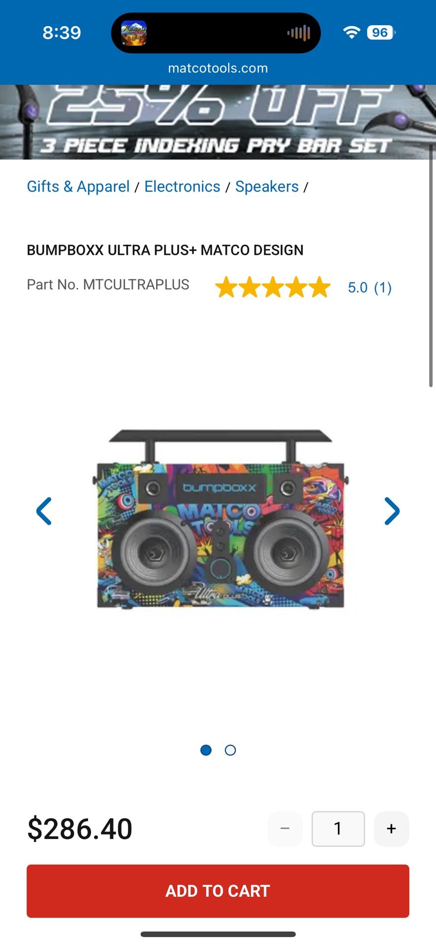 Matco Bumpoxx Ultra+