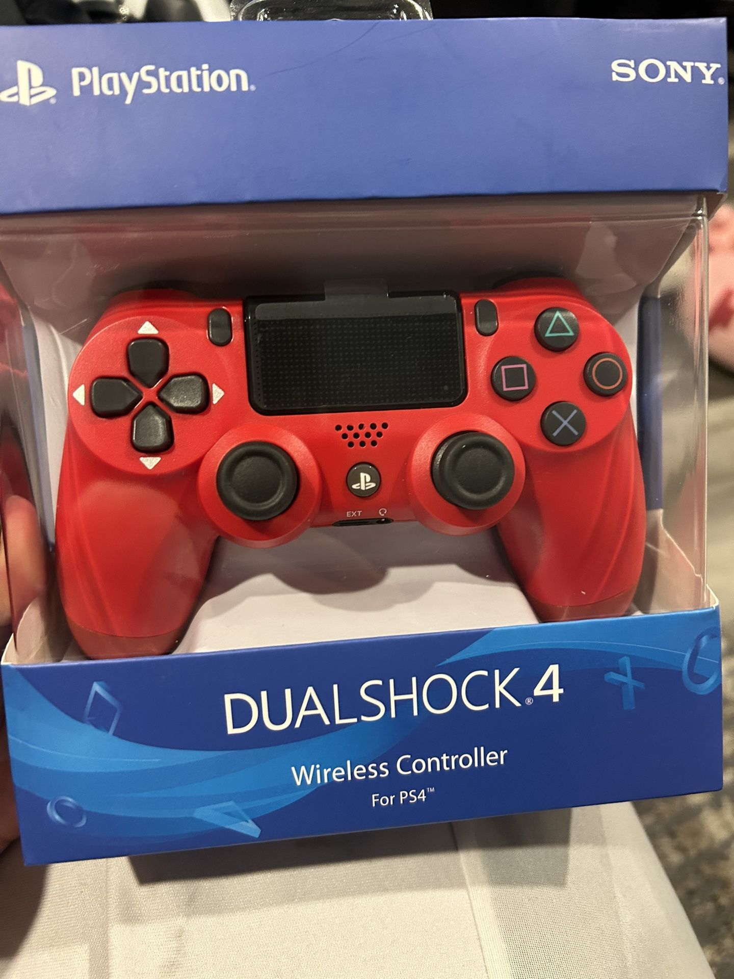 Red PS4 Controller