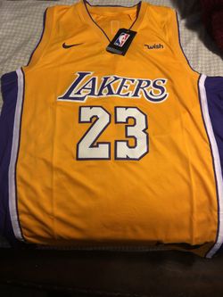 Lakers Lebron James 52 XL NIKE WISH