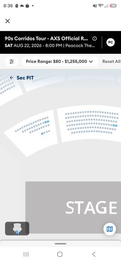 90s corridos tour tickets/boletos