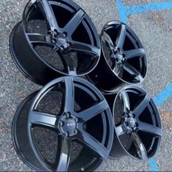 20” 5-Spoke Dodge Charger Challenger Chrysler 300 Scatpack 392 Scat Pack SRT New Hellcat Rims 