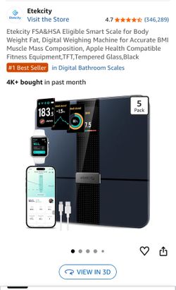 Smart Scale for Body Weight Fat