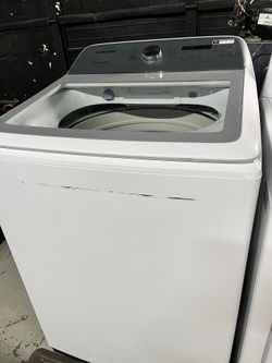 SAMSUNG Washer Active Waterjet And Dryer Set In White