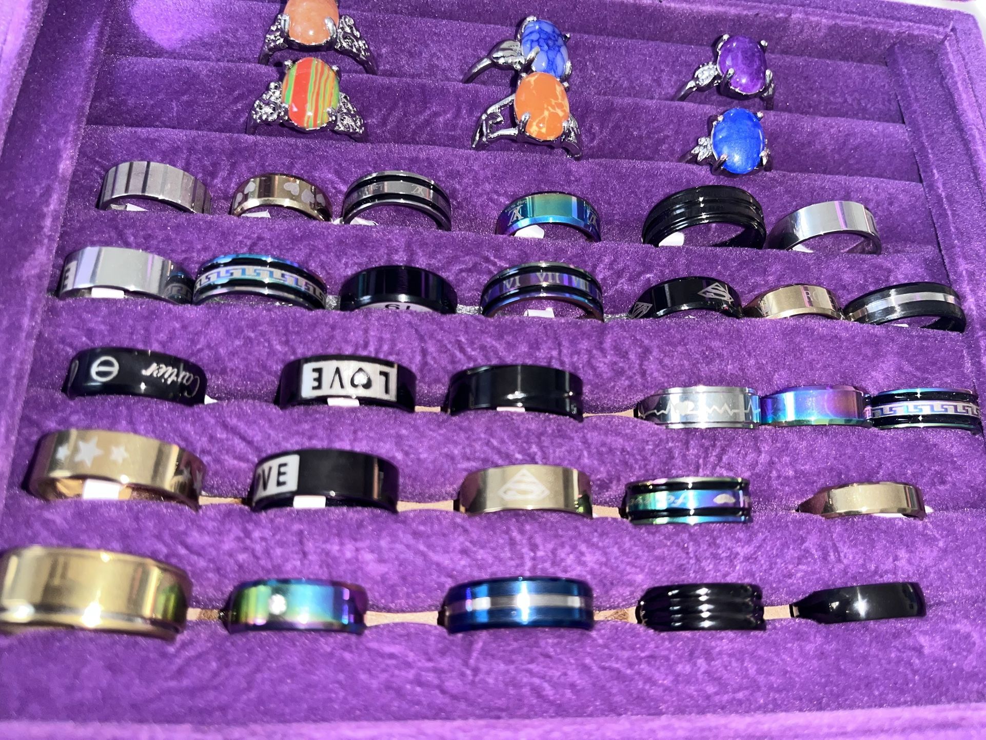 Customized Man Rings