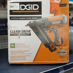 Ridgid Angled Finish Nailer