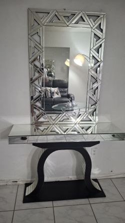 Mesa de espejo de lujo