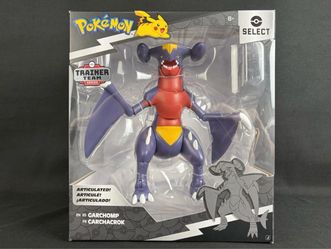 Pokemon Garchomp Trainer Team Select Series 11 RARE 6” Figure Jazwares 2026.