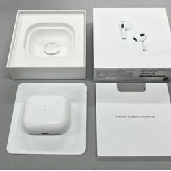Apple AirPods 3rd Generation With Charging Case