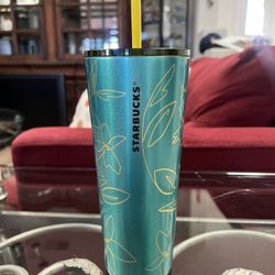 Starbucks Spring Green Tumbler
