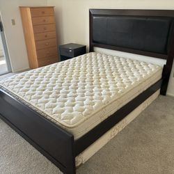 Bed Frame Full With Mattress 