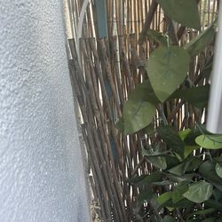 Bamboo fence cover