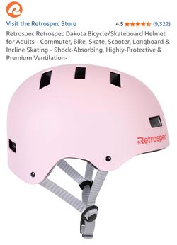 Retrospec Pink Bike Helmet