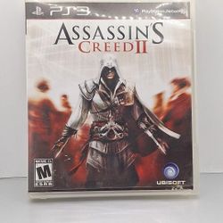 NEW ASSASSIN'S CREED II SONY PS3 DISC