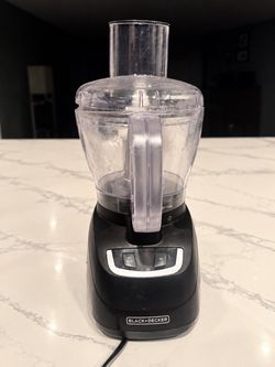 BLACK+DECKER Food Processor – Black, Full-Size with Pulse Control