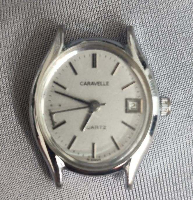 Caravelle By Boluva Lady's Stainless Steel Time Piece 26 mm Case Only (No Batteries)