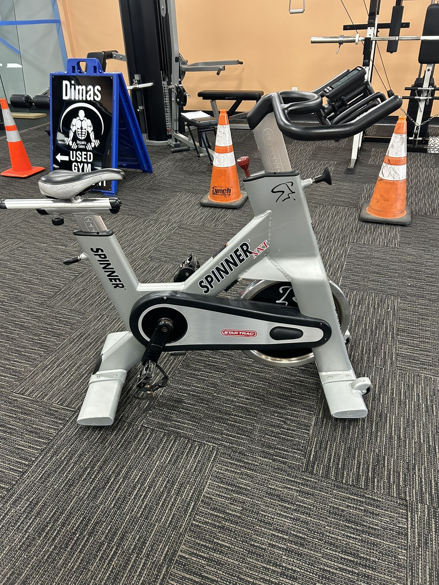 Star Trac NXT Spin Bike With Monitor