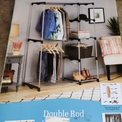 Whitmor Double Rod Closet (New in Box)