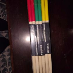 NEW 12 PAIR OF 5A DRUMSTICKS 