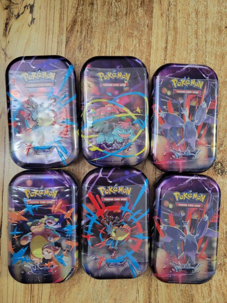 Pokemon Mega Evolutions Tins