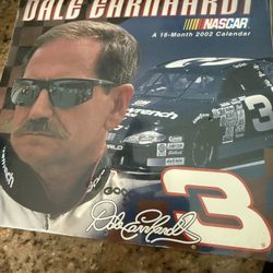 Tell her Earnhardt calendar 2002