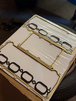 GXARTS Intake Manifold Gaskets Set, Compatible with Land Rover Range Rover & Range Rover Sport 2010-2018 5.0L V8, LR011343 LR011585 LR011586, Gasket S