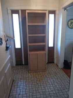 Bookshelf/ Storage Cabinet/24 X 17 X 76.5 Inches 