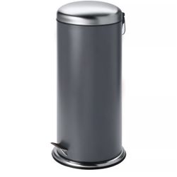 IKEA MJÖSA Pedal bin, dark gray, 8 gallon