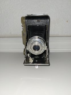 Antique Kodak Folder Camera $ Sun Gun II Movie Light 

