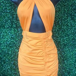 Orange Dress