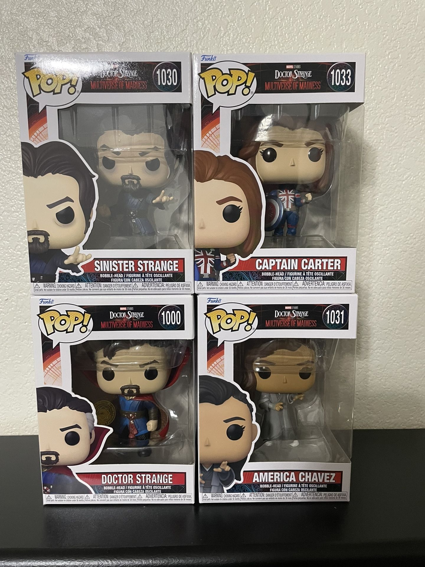 Doctor Strange in the Multiverse of Madness Funko Pops
