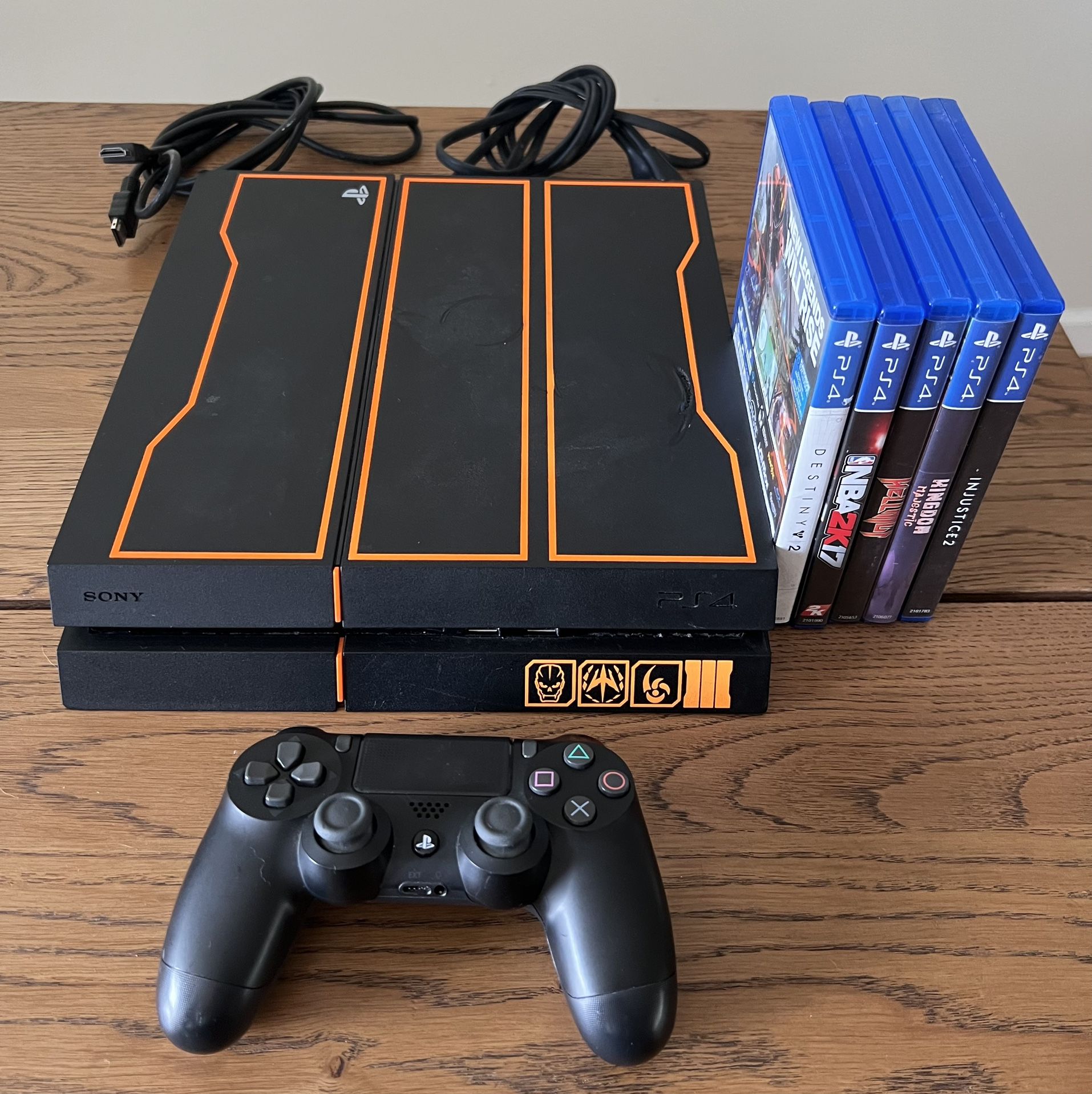 Sony PlayStation 4 Call of Duty Black Ops III Limited Edition 1TB Lot - Tested