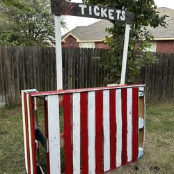 Halloween Ticket Booth 