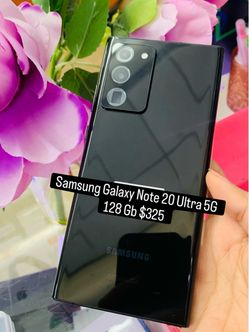 Unlocked - Samsung Galaxy Note 20 Ultra 5G 128 Gb and clean imei
