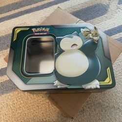 POKEMON CARD METAL BOXES