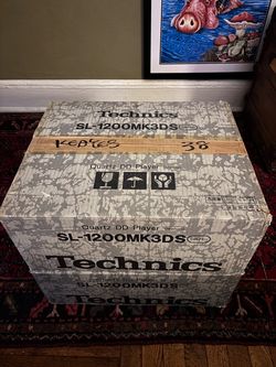 Technics SL-1200MK3DS Turntable in Original Box