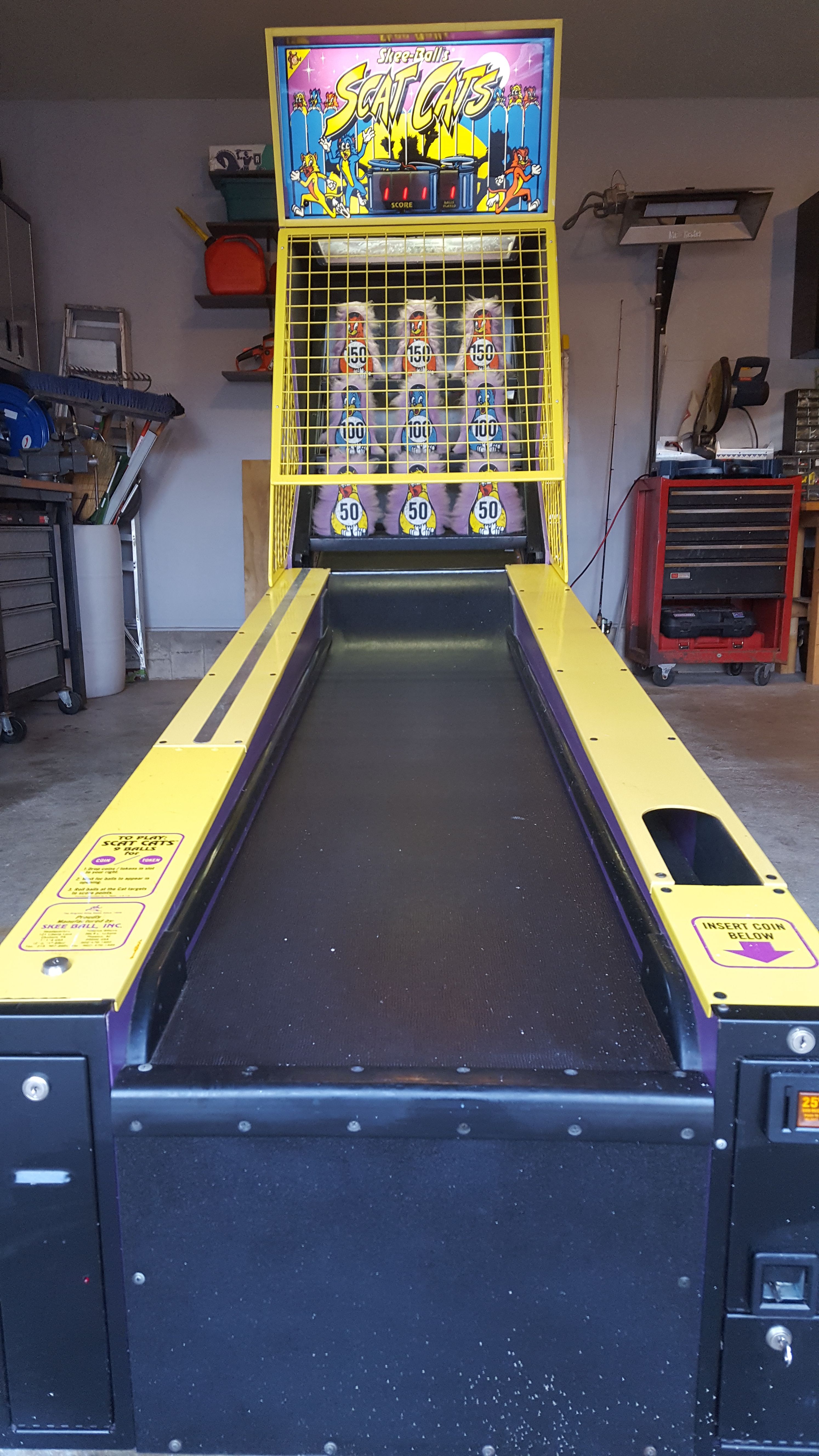 Skee Ball Arcade Game (Scat Cats Skeeball) for Sale in Mundelein, IL