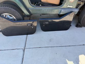 Jeep wrangler CJ YJ TJ LJ half doors
