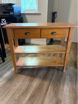 Console table.