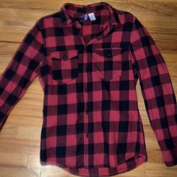 Plaid Button Up Shirt 